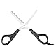 Oumefar Tierhaarschere Hundekatze Leichte Pflege Schere Gerade Schere mit professioneller Ausdünnungsklinge für Tierpfleger Hundeschere Hunde Haarschere (Thinning Tooth Scissor)