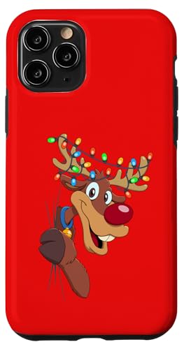 Reindeer Christmas Xmas Men Women Boys Girls Family �X�}�z�P�[�X iPhone 11 Pro �p