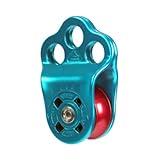 drburpily Polea de Enganche de Escalada con Tres Orificios fijación diseñada para un Rendimiento óptimo. Equipo Esencial para Actividades al Aire Libre. Cuerda Escalada. Polea. Equipo. Hardware.
