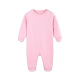 FITFIFTH POD Newborn 100% Cotton Outfit Baby Long Sleeve Breathable Onesie Jumpsuit Infant Organic...