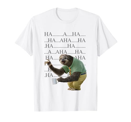 Photo de Disney Zootopia Laughing Flash Sloth Ha Ha Vintage Portrait T-Shirt
