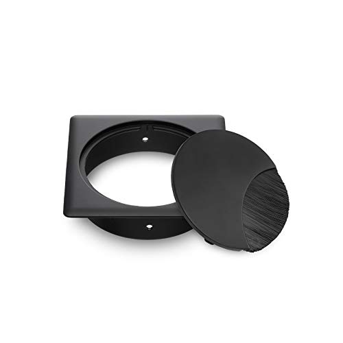 Boîte de câble noire Eisnhauer pour épurer les bureaux de télétravail modernes - 3