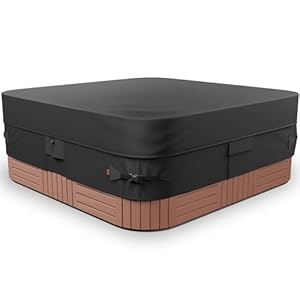 Alricc 600D Quadratische Whirlpool-Abdeckung