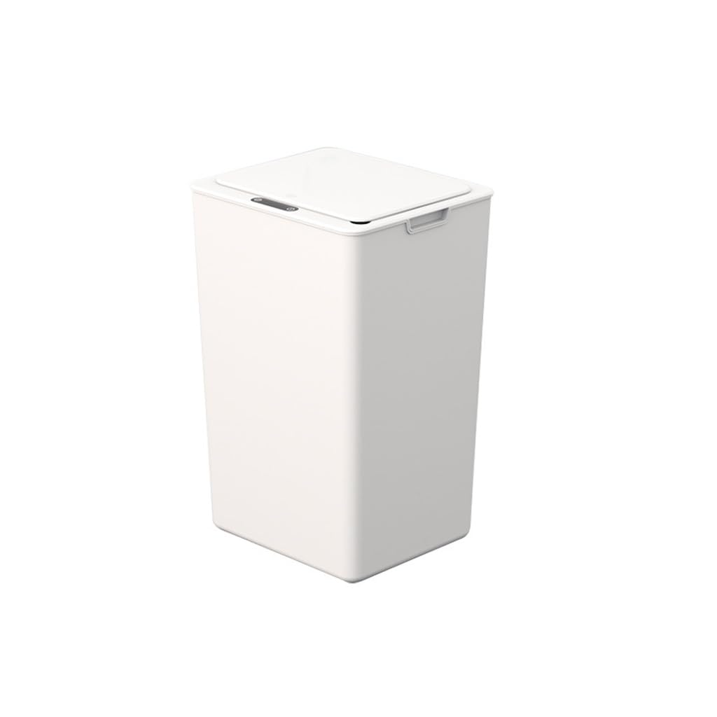 Trash Can Waterproof Induction Bathroom Narrow Bin Wastebasket Kitchen Food Waste Dustbin
