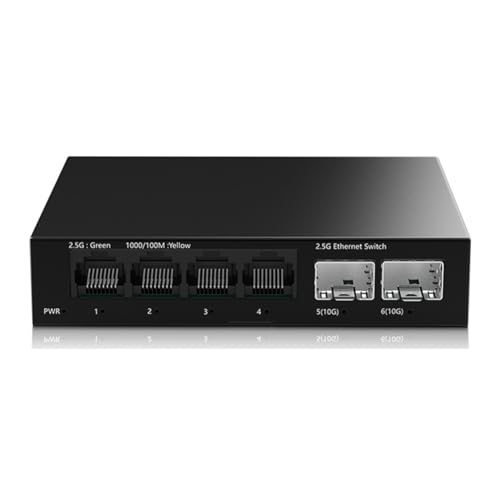 Hub Ethernet 2.5G et double SFP+ 10GbE pour étendre votre réseau local