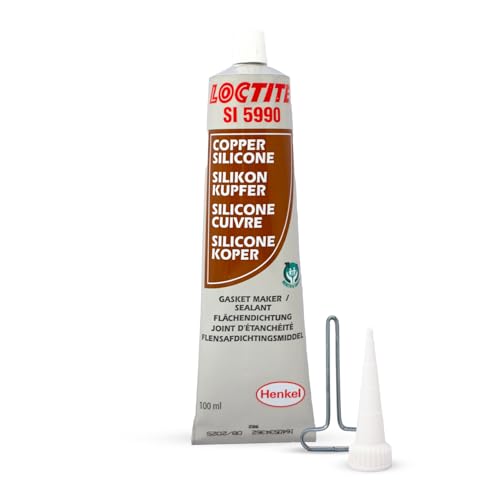 LOCTITE® SI 5990 100 ml Tube – Joint d'étanchéité silicone haute performance pour applications industrielles, BRONZE
