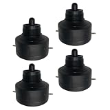 LOCZUK 4pcs Car Tweeter Speakers with Plastic Housing and Reasonable Structure, Compact Design for Car Audio System Accessories
