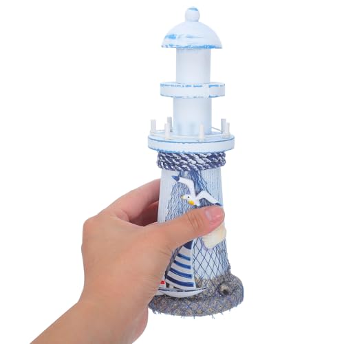 Faro de madera mediterráneo Abaodam para decorar tu baño con un toque rústico 5