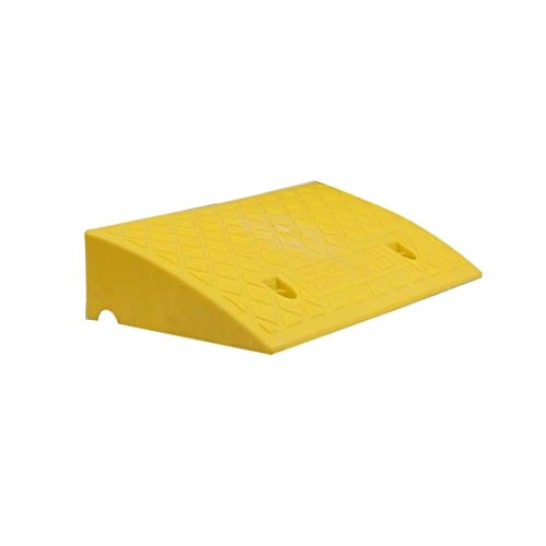 Rampas de umbral para sillas de ruedas, almohadilla de plástico para el hogar, almohadilla triangular antideslizante, carro, almohadilla para pendiente de bicicleta, altura: 5-11 cm (tamaño: 50 x 27 x Cover