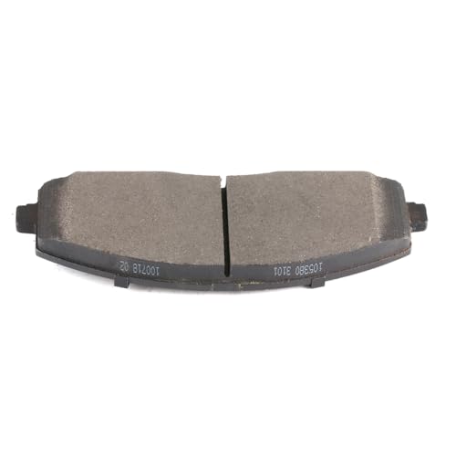 Image of CCIYU Front D1589 Disc Brake Pad Set Fit For Chrysler For Pacifica 2017-2025,For Town & Country 2012-2016,For Voyager 2020-2025,For Dodge For Grand Caravan For Journey 2012-2020, Brake Pads 4PCS