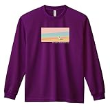 [アートワークスコウベ] 野球 ロンT 長袖Tシャツ 練習着 ドライ 努力は裏切らない 野球 ユニセックス XL パープル