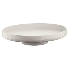 Guzzini - Tierra, ciotola/piatto frutta - 750ml, bianco latte, ovale 43 x 30x h8,9cm - 179700156, bianco
