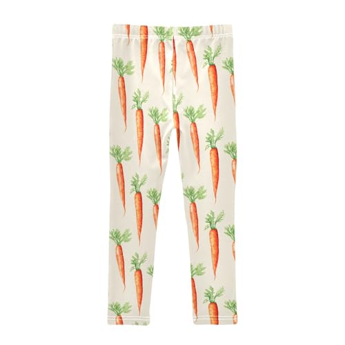 Girls' Leggings Carrots Beige Kids Yoga Tights Pants 1 Pack 208620022