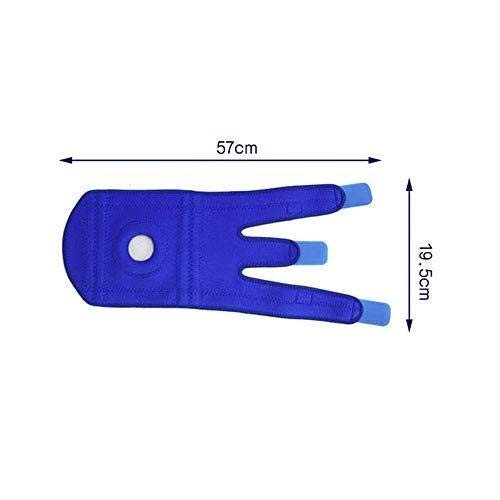 Ginocchiera incernierata Proteggi Ginocchio in Silicone di Grado Medico, Manicotto di Compressione Professionale per Ginocchiera, Ginocchiere Elastiche con Gel di Silicone e Supporto a Molla