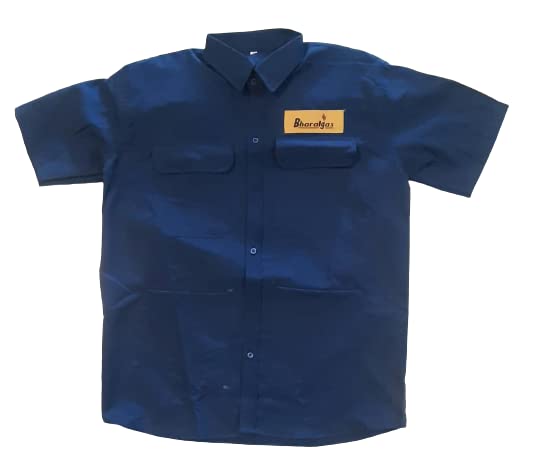 GenericBharat Gas Agency Blue T-Shirt