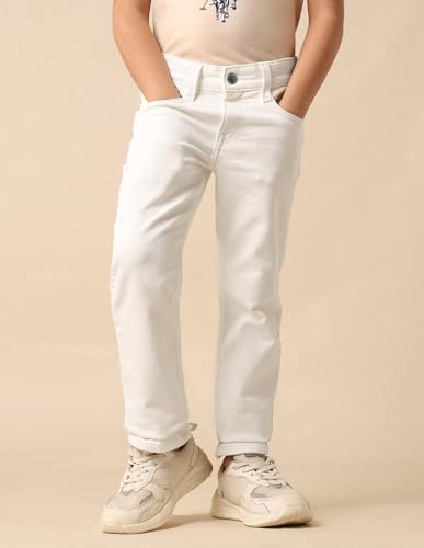Image of Relaxed fit Boys Cotton Jeans