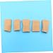 Didiseaon 5pcs Elastic Fingerstalls for Basketball Soft Breathable Finger Guards Thumb Protector