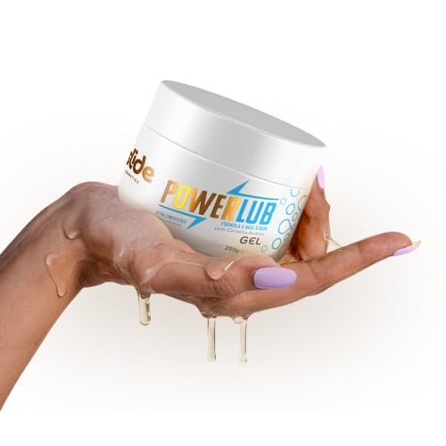 Lubrificante Base de Água Ultra Consistente PowerLub Gel 250g