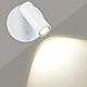 SMY Lighting LED Wandleuchte Innen, Spot Kabellose mit Akku, 3 Farbtemperaturen, Timing Funktion, Touch-und Fernbedienung, Dimmbar Strahler für Schlafzimmer Wohnzimm Wandbild