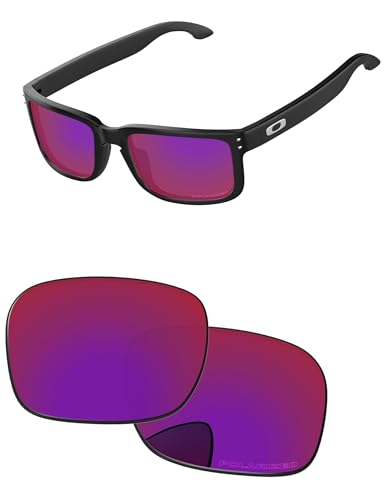 Image of Replacement Lenses for Oakley Holbrook OO9102 Sunglass - Precision Fit, UV Block & Impact Resistant