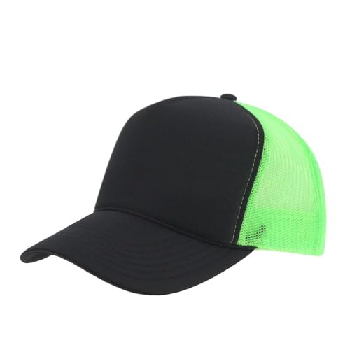 Image of The Vintage Year High Crown Foam Mesh Camouflage Trucker Hat Baseball Cap