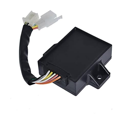 CDI Igniter Ignition Box AM105574 Replacement for John Deere 325 335 345 425 445 LX172 LX173 LX176 LX188 LX279 F725 F911 Kawasaki Mule FD501V FD590V FD611V FD620D FD661D 21119-2157 211192157 Cover
