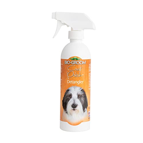 Bio-Groom Coat Polish Dog Spray – Scented Dog Bathing Supplies, Puppy Wash, Cat & Dog Grooming Supplies for Sensitive Skin, Cruelty-Free, Made in USA, Tearless Dog Products – 16 fl oz 1-Pack Bio-Groom Coat Polish Dog Spray – Scented Dog Bathing Supplies, Puppy Wash, Cat & Dog Grooming Supplies for Sensitive Skin, Cruelty-Free, Made in USA, Tearless Dog Products – 16 fl oz 1-Pack