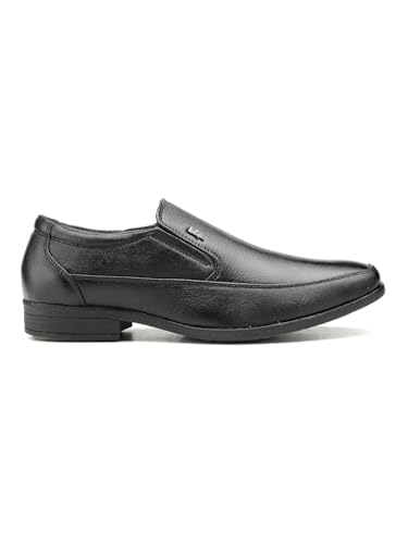 Image of Lee Cooper LC2156B3R Men's Lightweight Leather Shoes | Comfortable, Stylish Slip-On Formal Footwear for Office, Business