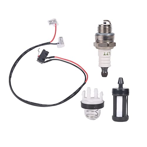 Mikatesi TS420 TS410 Carburetor Kit for Stihl TS410Z TS420Z Concrete Cut-Off Saw C1Q-S118 C1Q-S118D Replaces Parts 4238 120 0600 4238-120-0600 Carb with Air Filter Stop Switch Maintenance Kit by Mikatesi - Image 9