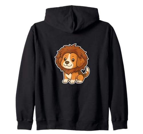 Perro Leo Zodiac Mighty Lion Mane Sudadera con Capucha