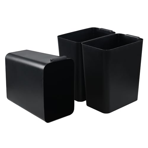 Caneca de basura plástica Farmoon 3 unidades 16 L negra miniatura 5