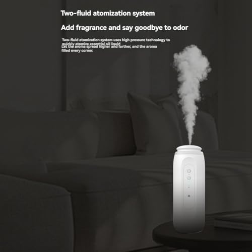 Diffuseur d'arômes intelligent 300 m³ avec application Bluetooth et veilleuse intégrée - 6
