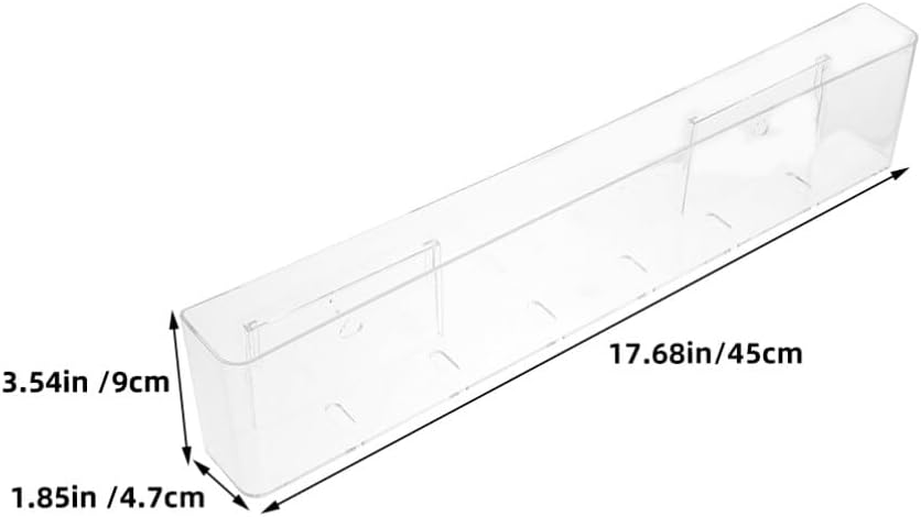 STOBAZA 2pcs Vinyl Record Holder Wall Mount Acrylic Album Storage Rack for Cd Organization Home Decor Elegant Display for Music Enthusiasts Vinyl Collectors