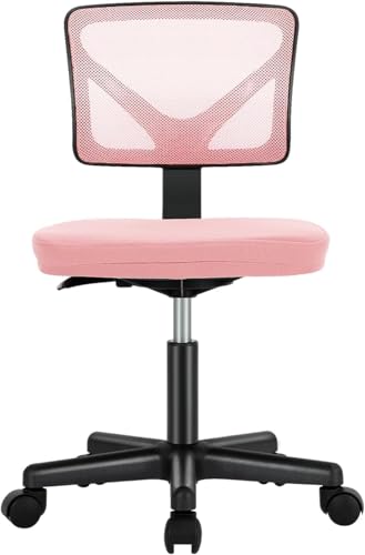 20% off - Sweetcrispy Small Desk Chair, Ergonomic Low-Back Mesh Rolling Work Swivel Chairs with Wheels,...
