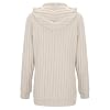 Generisch Women's Hoodie with Hood, Casual Plain Long Sleeve Loose Hoodie for Women, White, XL #3