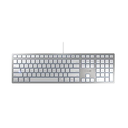 Cherry KC 6000 Slim for MAC, Wired Mac Keyboard with Number...