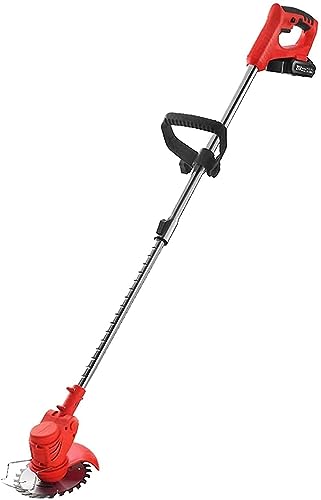 Corta Cespedes de batería Garden strimmerCortacésped eléctrico, batería portátil de 1800W, cortacésped rotativo eléctrico, Herramienta de poda de jardín Ligera y Duradera