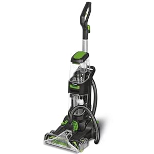 HEINRICHS Tapijtreiniger, 2-in-1 tapijt- en stofferingsreiniger, roterende borstels, 14 kpa zuigkracht, Easy Click-systeem, instelbare waterstroom, incl. 500 ml tapijt shampoo, 800 W (groen)