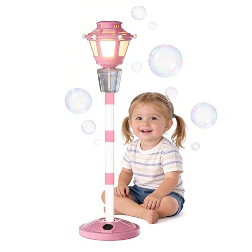 Máquina de burbujas infantil con luz para jugar al aire libre en piscina y bodas 6