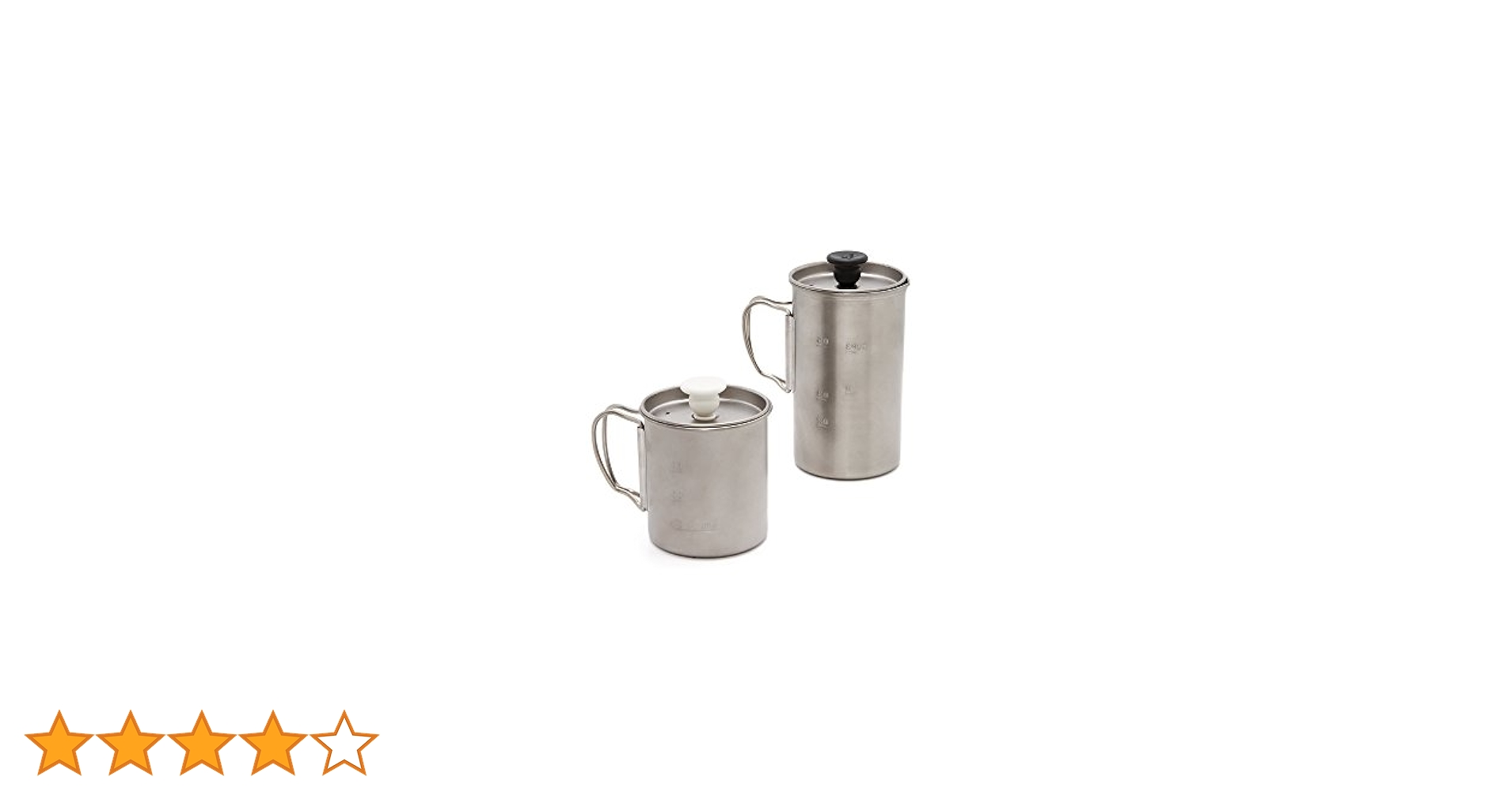 チタンカフェラテセット スノーピーク  peak Amazon.co.jp: Snowpeak - チタンカフェラテセット : スポーツ