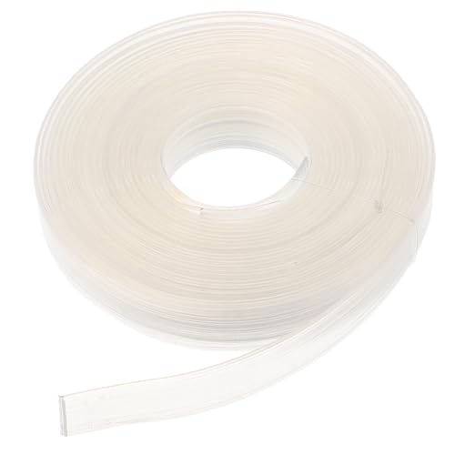 Sewroro Pegamento para Extensiones de Cabello Queratina Blanca Rollo Adhesivo Termofusible para Aplicación Rápida Cinta Profesional para Extensiones en Salón Unión Fuerte y Duradera