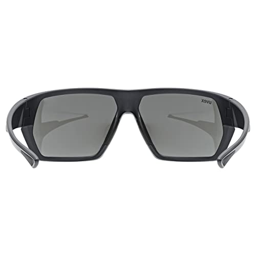 Uvex Unisex-Adult, sportstyle 238 sports glasses, black mat/mirror silver, one size - Image 4
