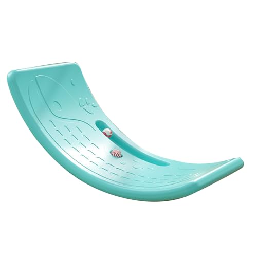 SPYMINNPOO Plastic Balance Board, 50kg Load - Bearing Capacity for Kids Toddlers Teens Adults Exercise (Mint Green)