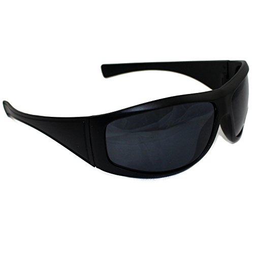Lunettes de soleil UV400 noires pour homme et femme - Style rétro Cover