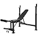 JFIT Olympic Weight Bench with Leg Developer Attachment