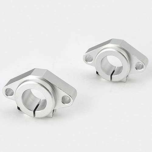 zxxin-Guides linéaires Support de Rail à Tige linéaire 4pcs Support de l'arbre de routeur CNC Routeur 3D Pièces d'échange de pièces de bobinage, SHF8 S-SHF35 Haute précision (Color : SHF30)