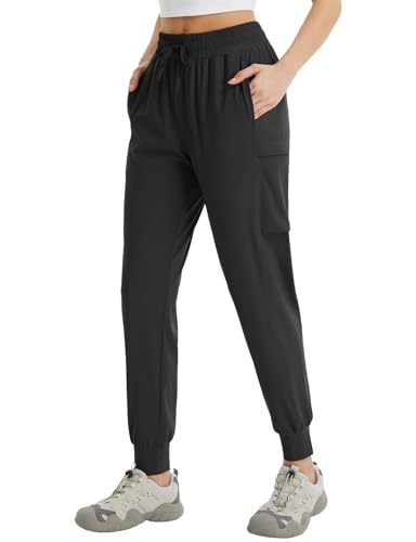 baleaf Women's Cargo Joggers Hiking Pants with Pockets Lightweight Jogger Quick Dry Sweatpants