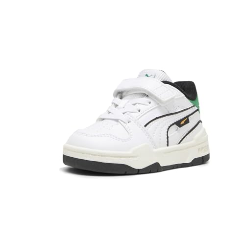 PUMA Toddler Boys Slipstream Bball Slip On Sneakers Shoes Casual - White2