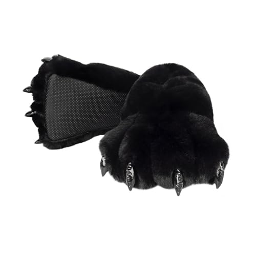 Pantuflas de patas divertidas para disfrutar de noches acogedoras de invierno