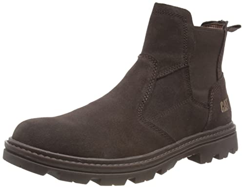Caterpillar Botas de moda Practitioner para hombre, grano de café, 40 EU